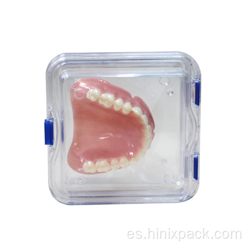 Caja de membranas de membrana de chapa de la corona dental de plástico